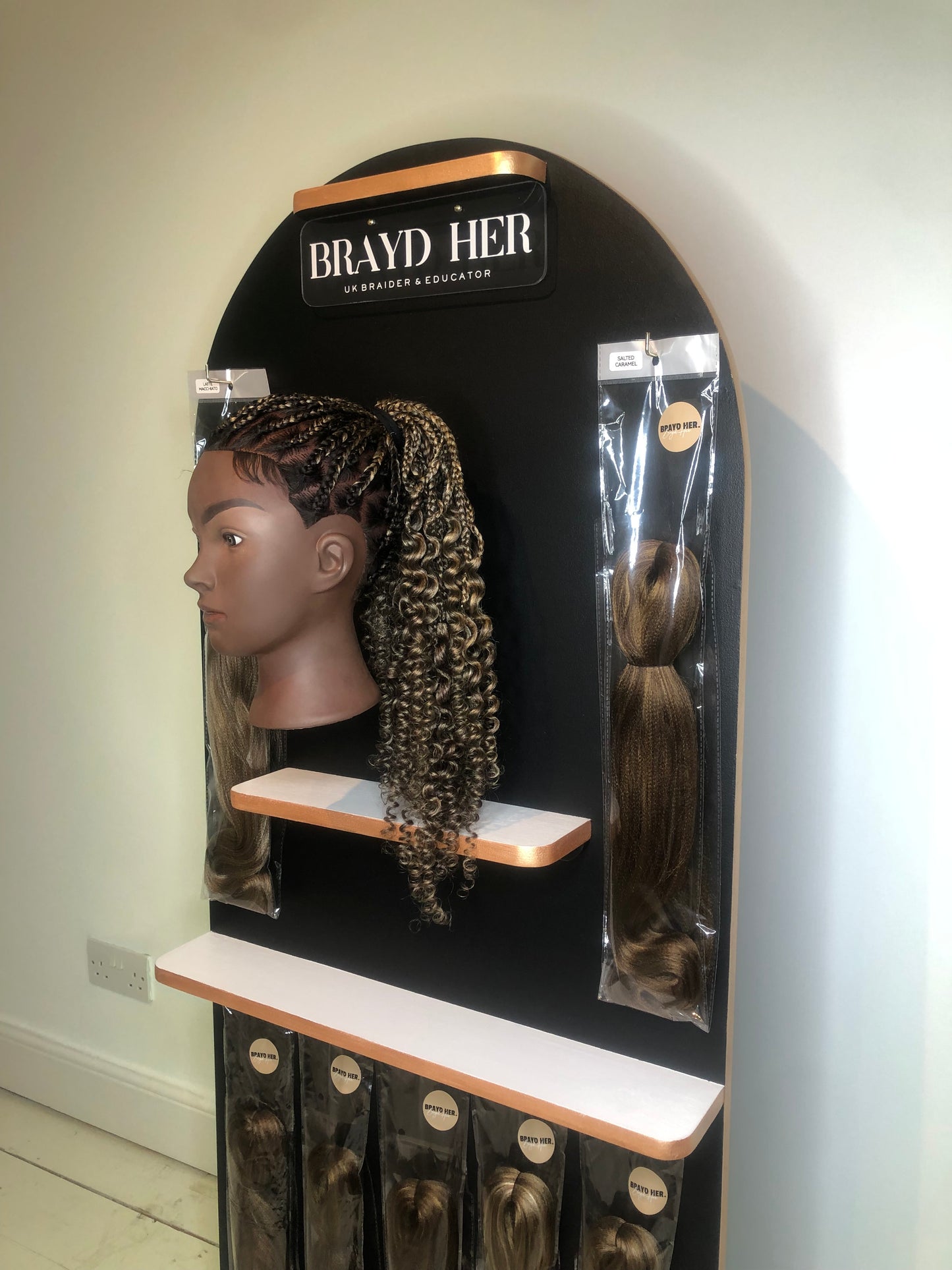 Salon Display Backdrop