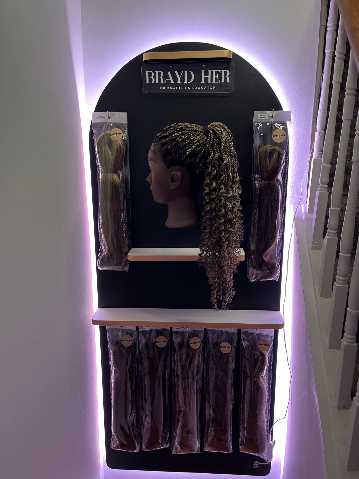 Salon Display Backdrop
